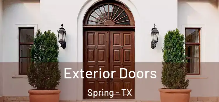 Exterior Doors Spring - TX