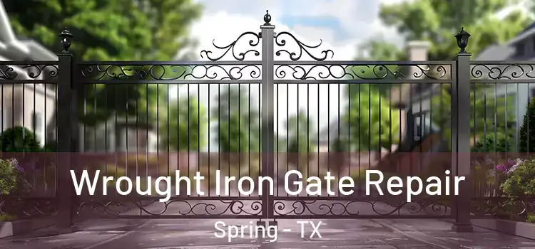 Wrought Iron Gate Repair Spring - TX
